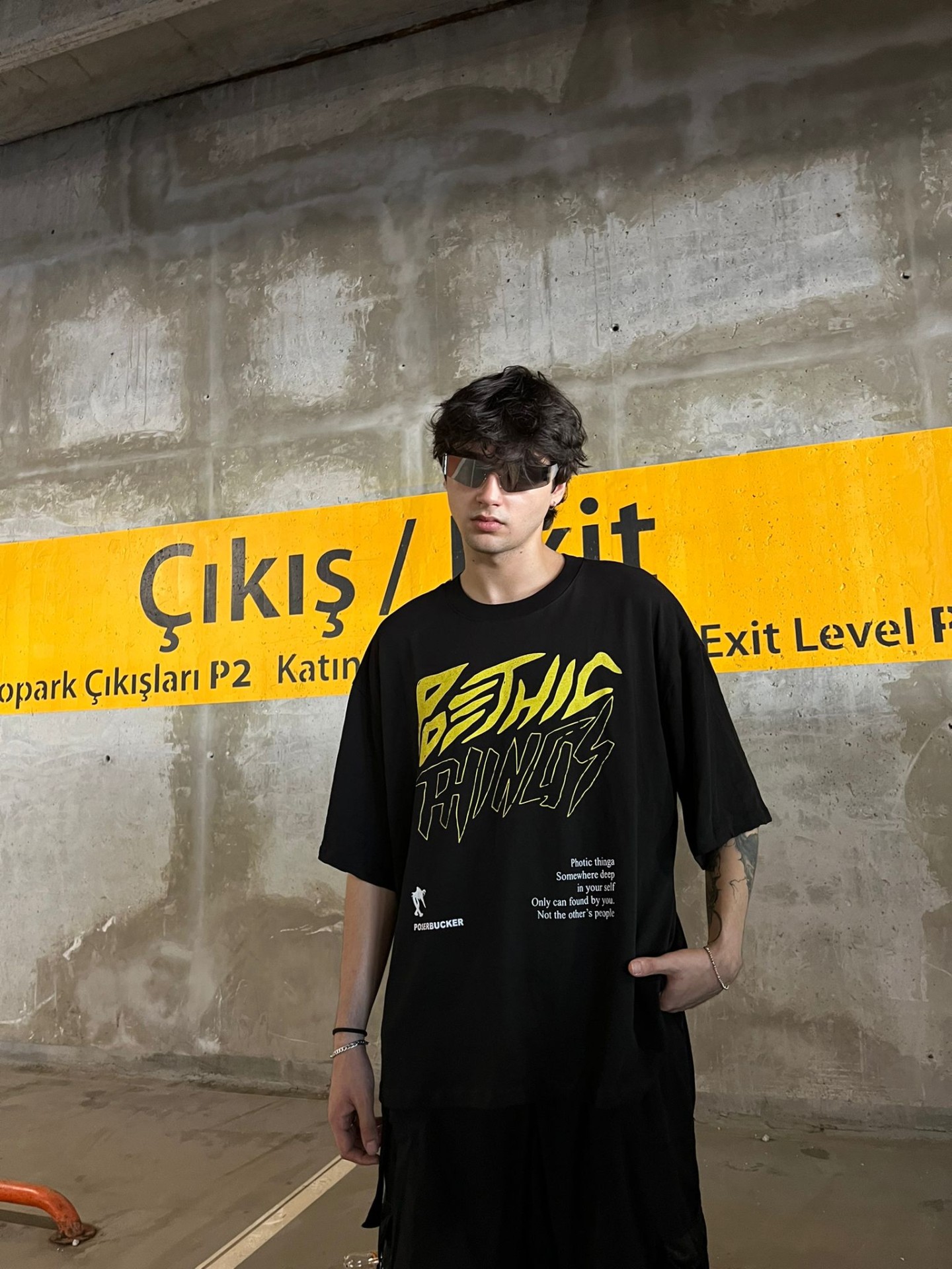Power Energy Oversize Tshirt