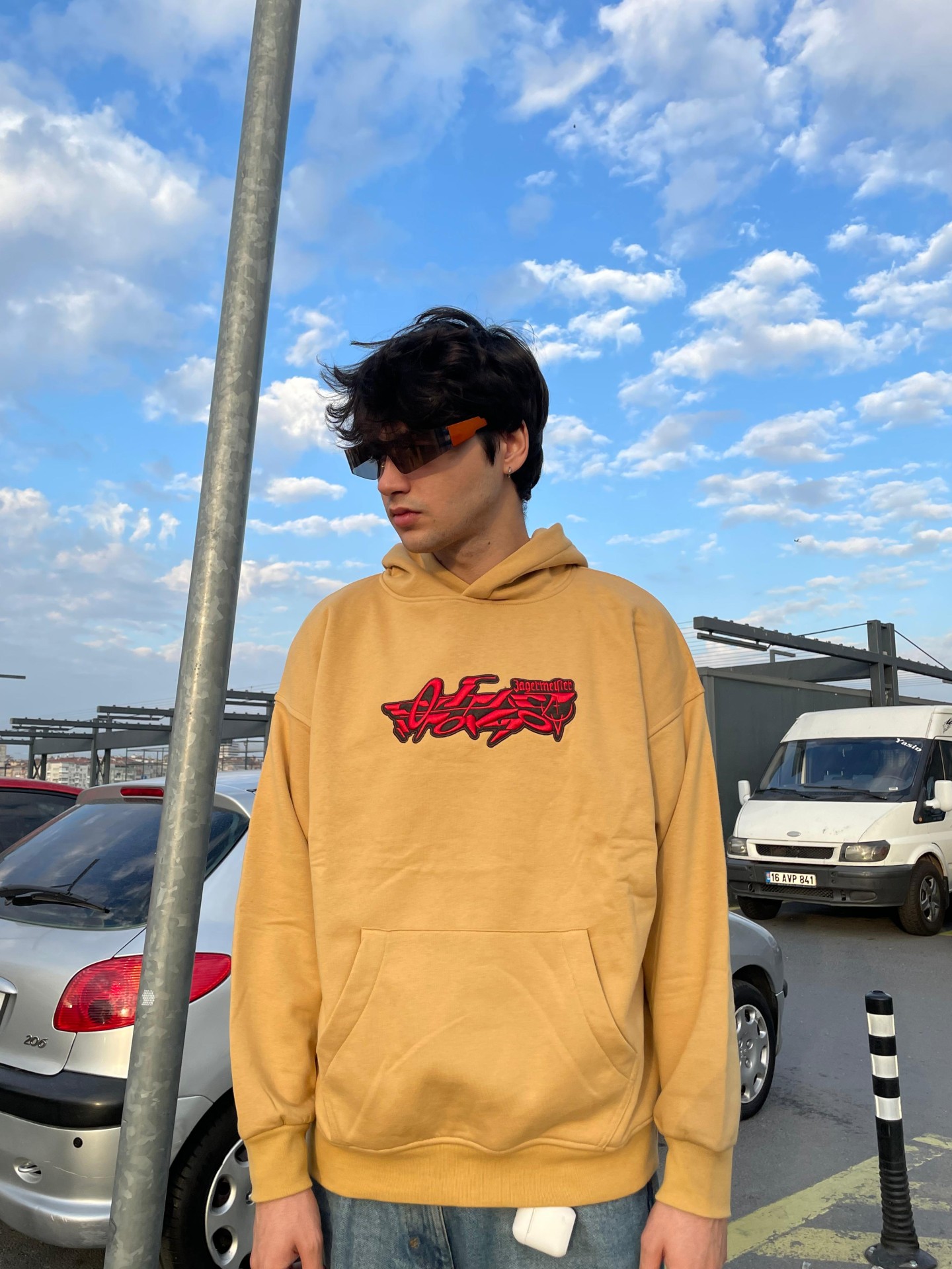 Mhl Nakış Detaylı Premium Hoodie