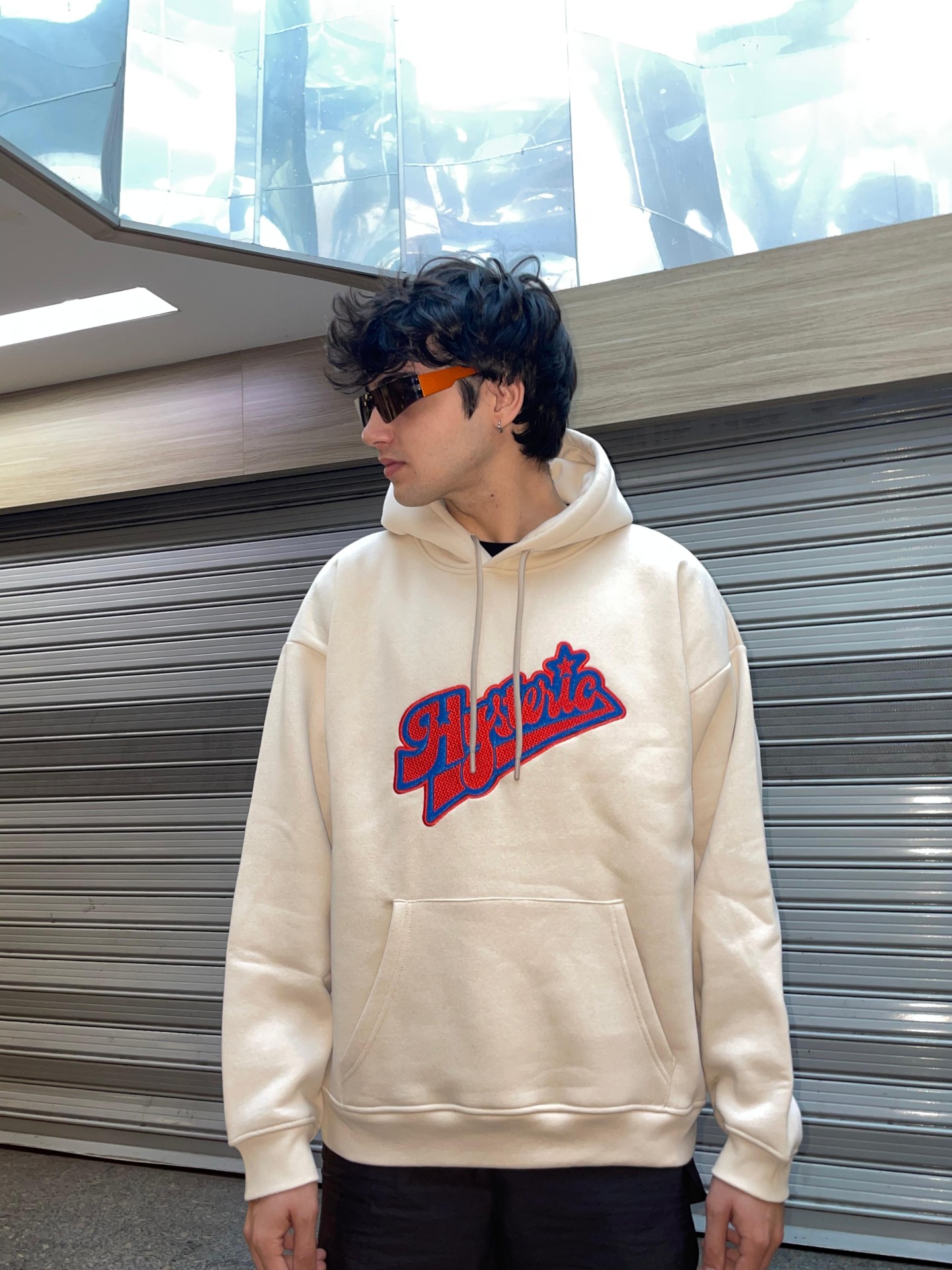 Hysteric Detail Premium Beige Hoodie