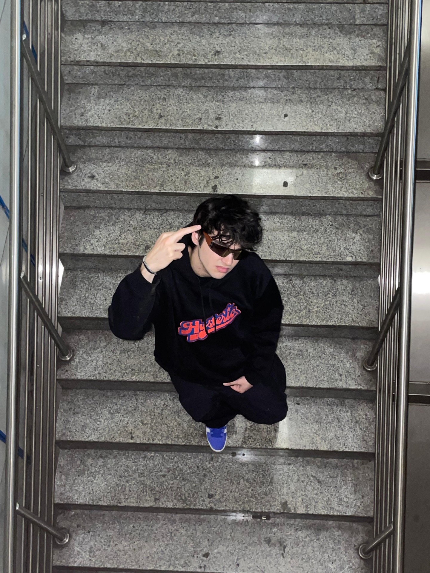 Hysteric Detail Premium Black Hoodie
