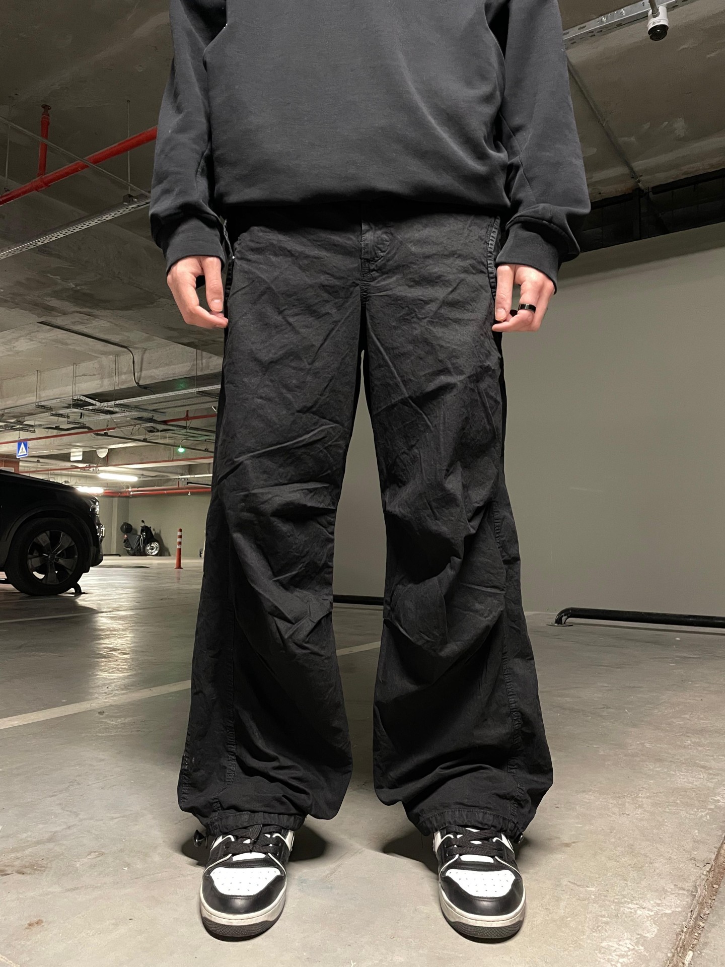 Black Baggy Techtical Paraşüt