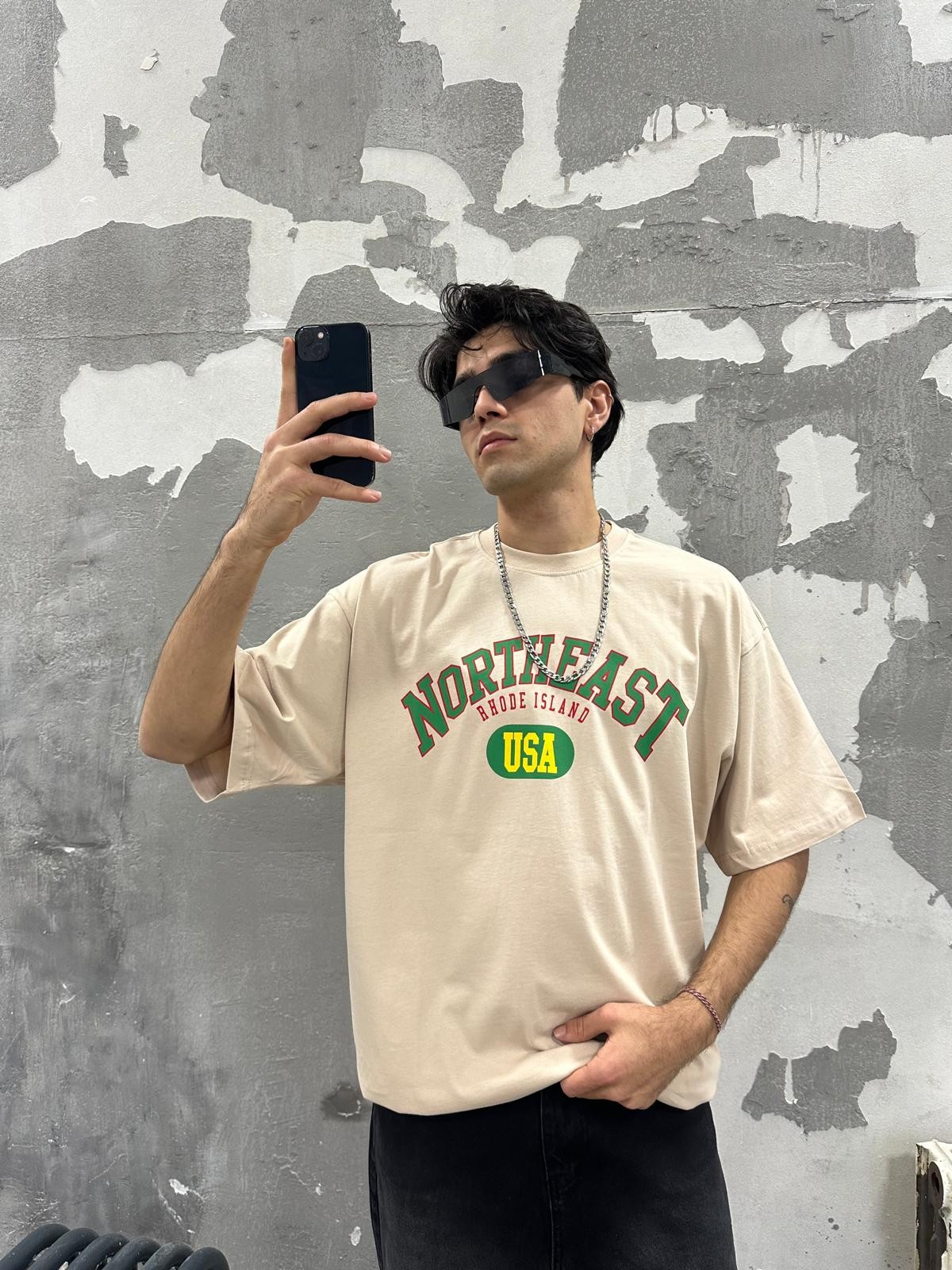 Northeast Usa Beigie T-Shirt