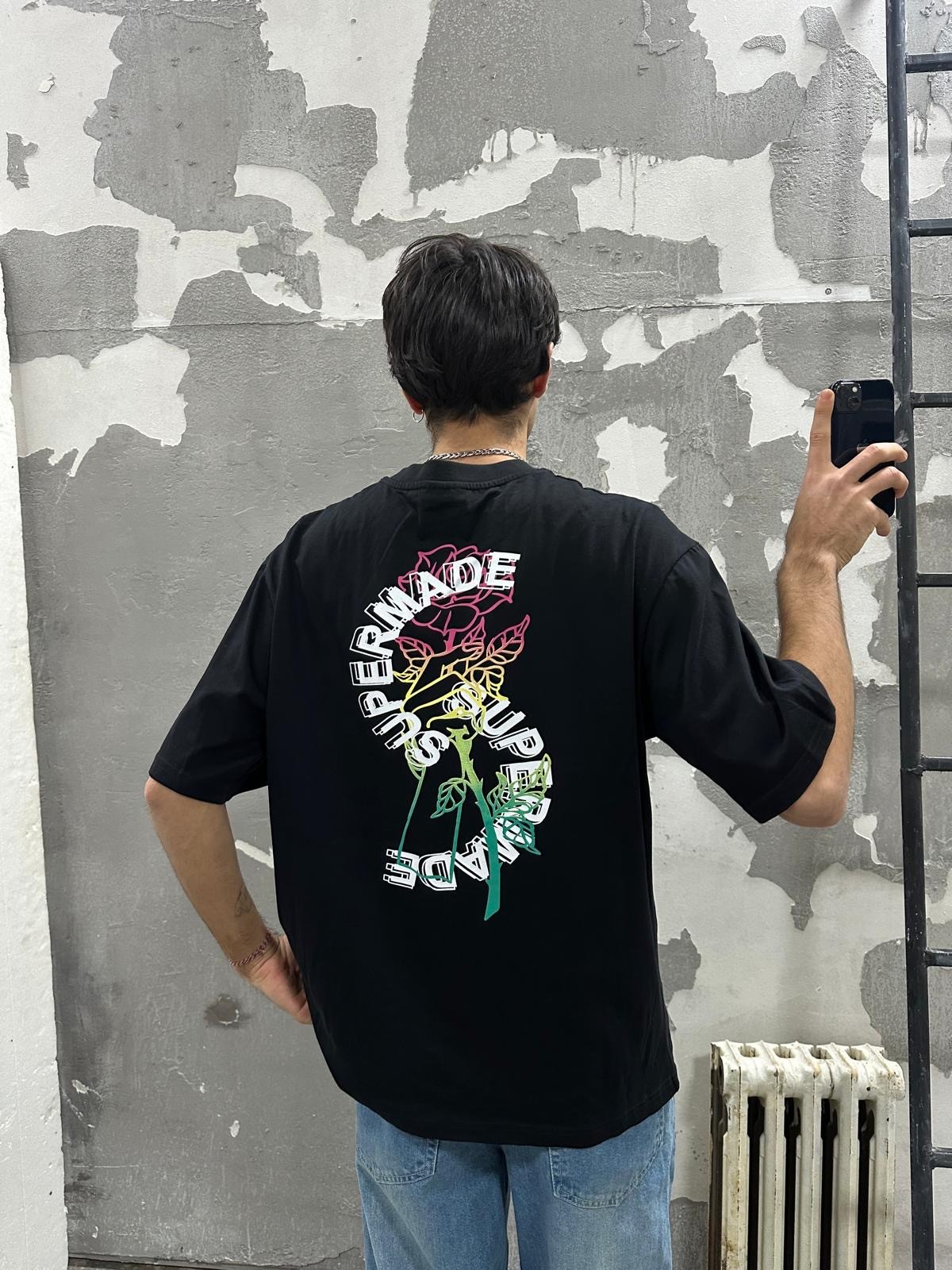 Supermade Rose Oversize Tshirt